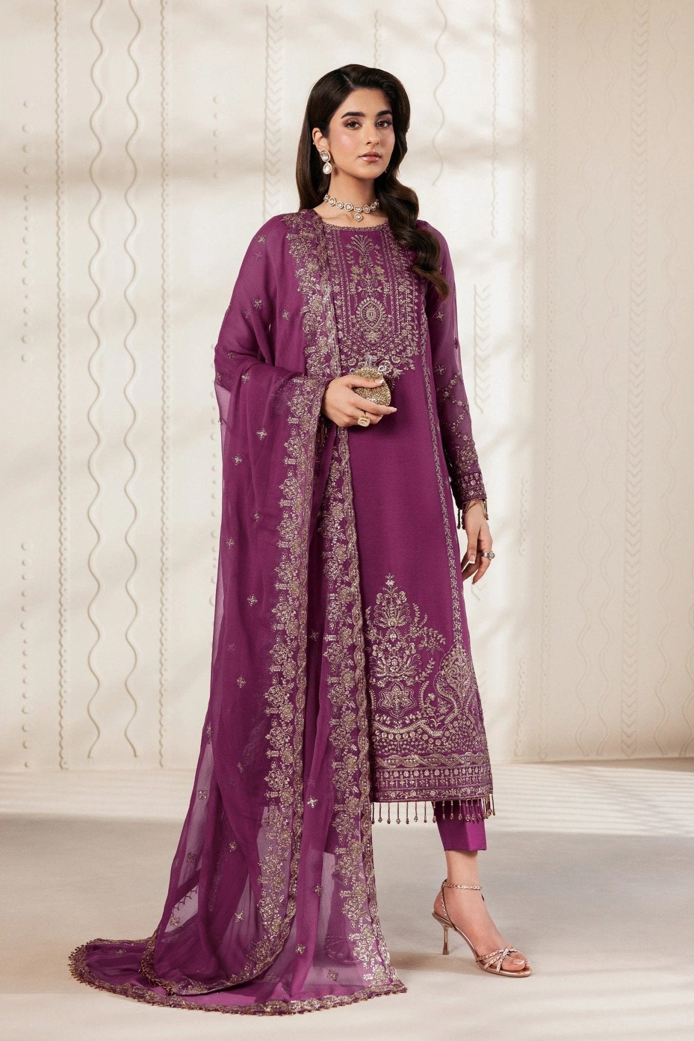 SWABI | Bayaan Chiffon | Zarif - Portia Fabrics Main image