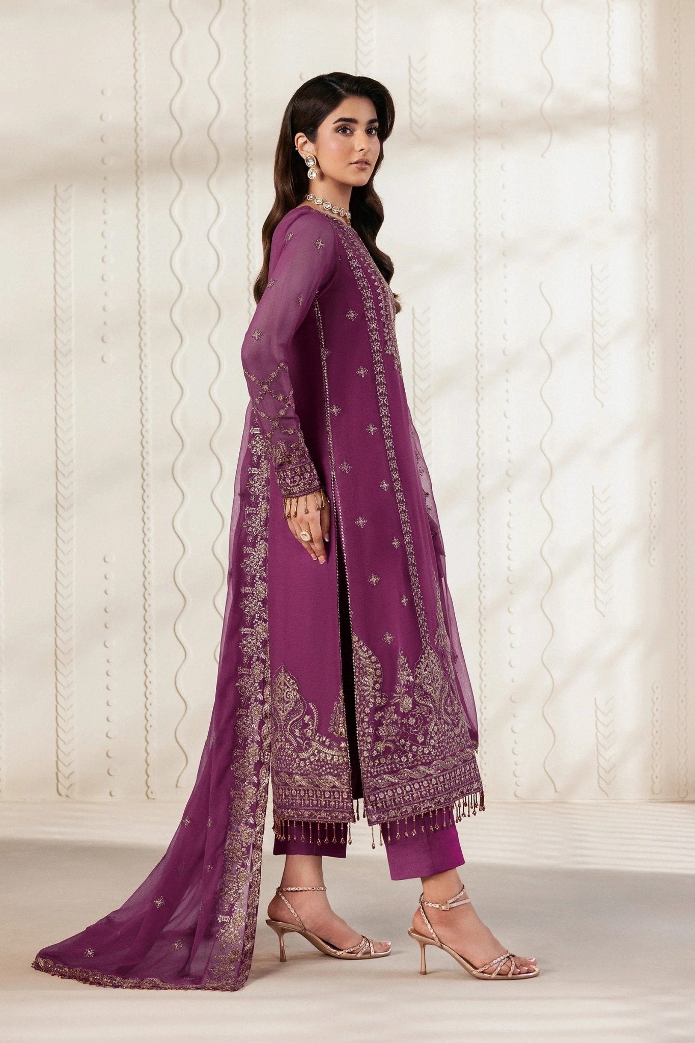 SWABI | Bayaan Chiffon | Zarif - Portia Fabrics