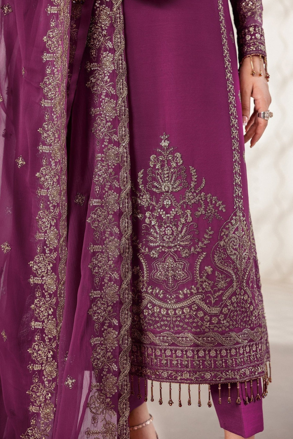 SWABI | Bayaan Chiffon | Zarif - Portia Fabrics