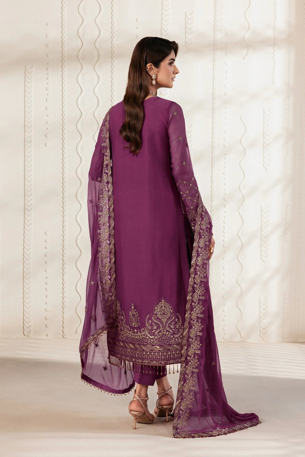 SWABI | Bayaan Chiffon | Zarif - Portia Fabrics