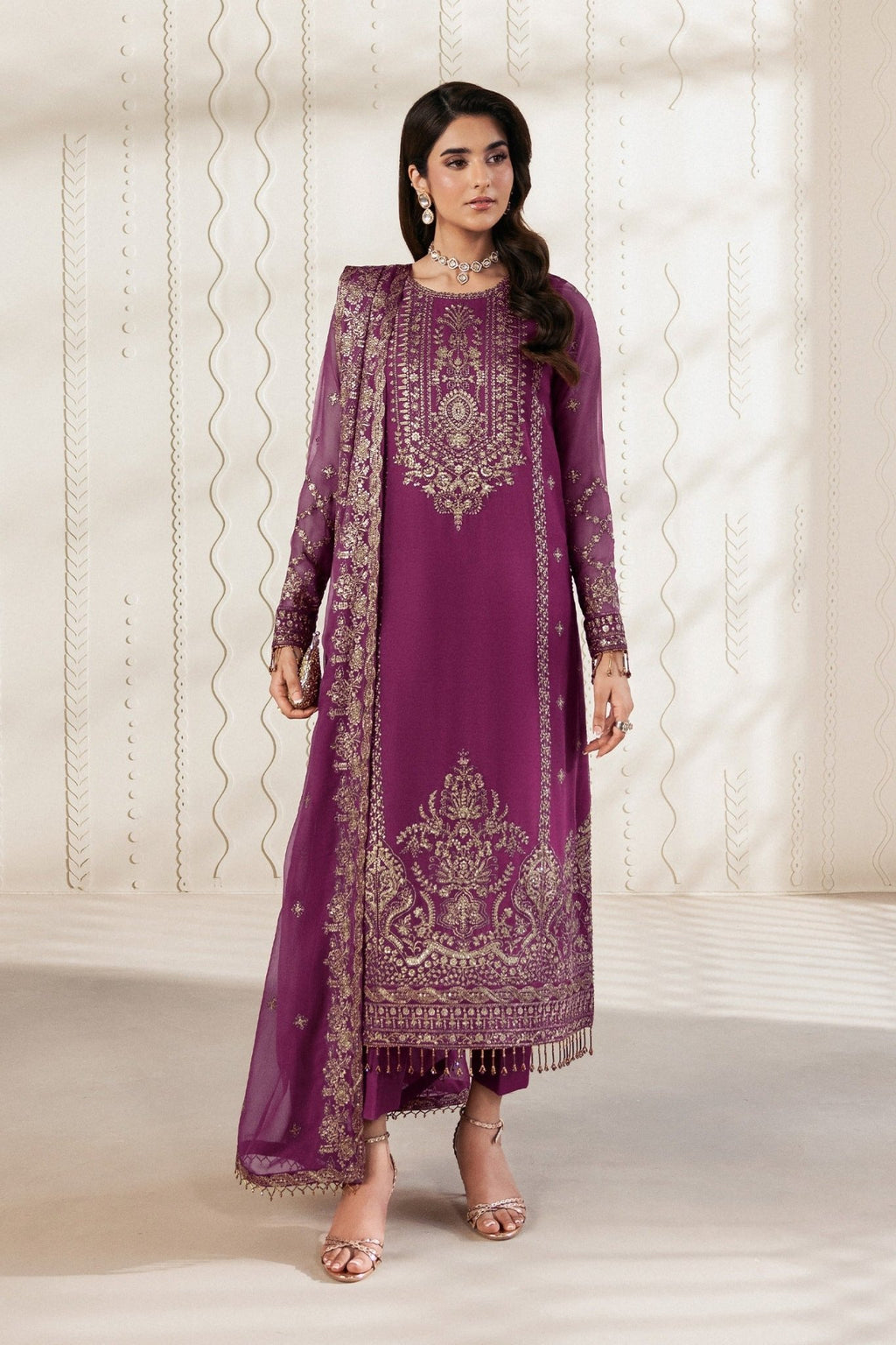 SWABI | Bayaan Chiffon | Zarif - Portia Fabrics