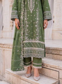 UKL08 | 3 PC UNSTITCHED SAFIRA COLLECTION | SAFWA - Portia Fabrics