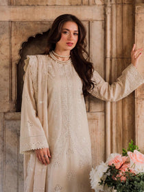 UKL09 | 3 PC UNSTITCHED SAFIRA COLLECTION | SAFWA - Portia Fabrics
