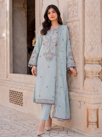 UKL10 | 3 PC UNSTITCHED SAFIRA COLLECTION | SAFWA - Portia Fabrics