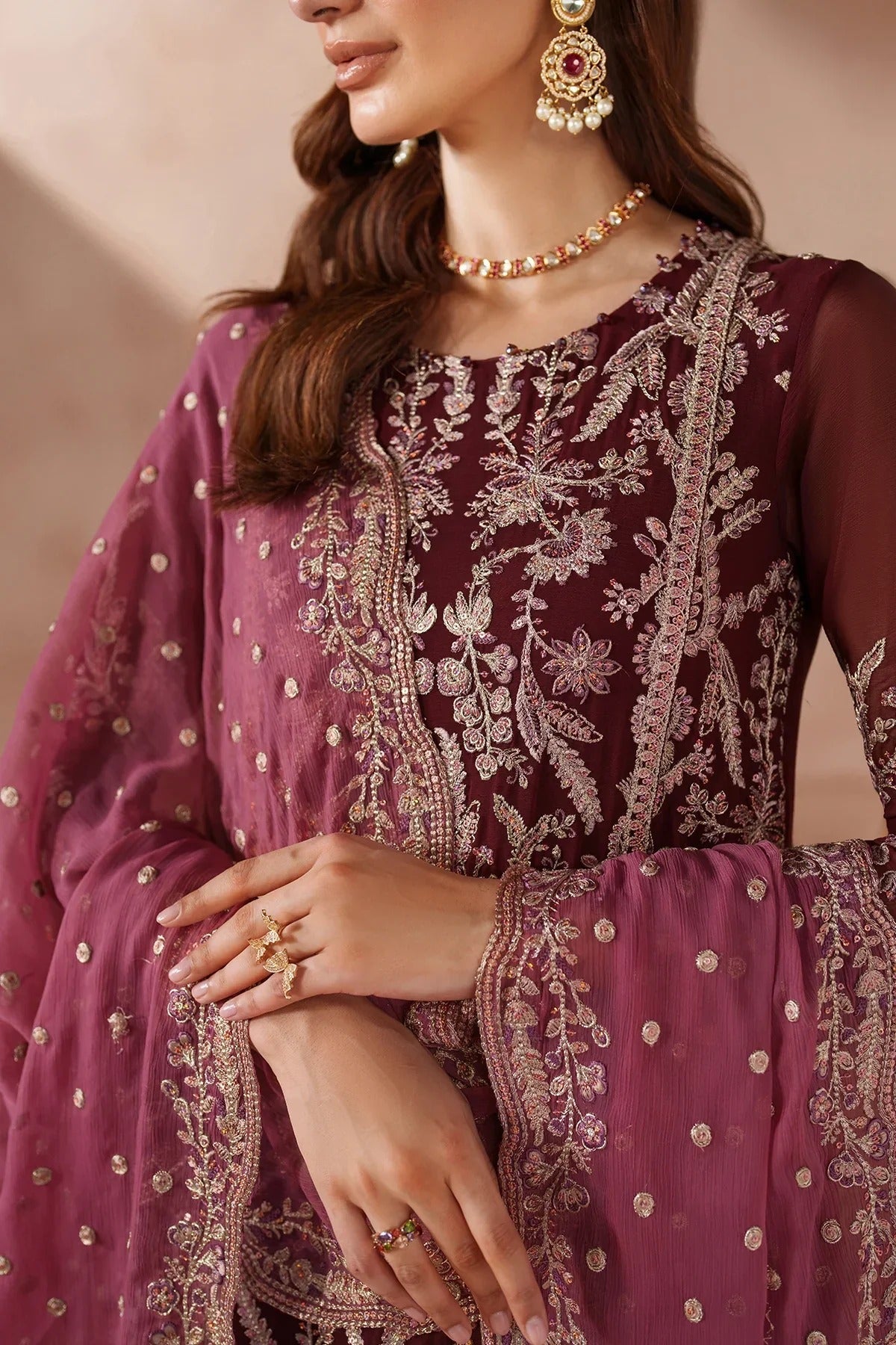 UNST-MUF-02 SAMROSE | Fancy | Zarif - Portia Fabrics