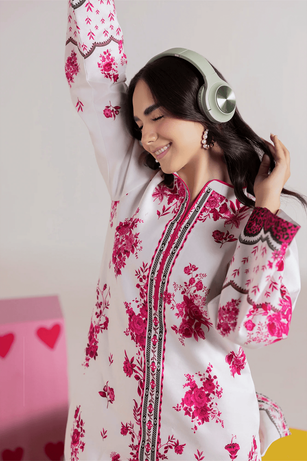 Unstitched Cord 01 I Amal Summer Prints 2Pc I Rajbari - Portia Fabrics
