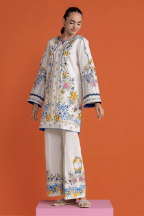 Unstitched Cord 03 I Amal Summer Prints 2Pc I Rajbari - Portia Fabrics