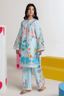 Unstitched Cord 05 I Amal Summer Prints 2Pc I Rajbari - Portia Fabrics