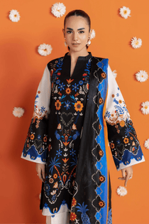 Unstitched Cord 09 I Amal Summer Prints 2Pc I Rajbari - Portia Fabrics