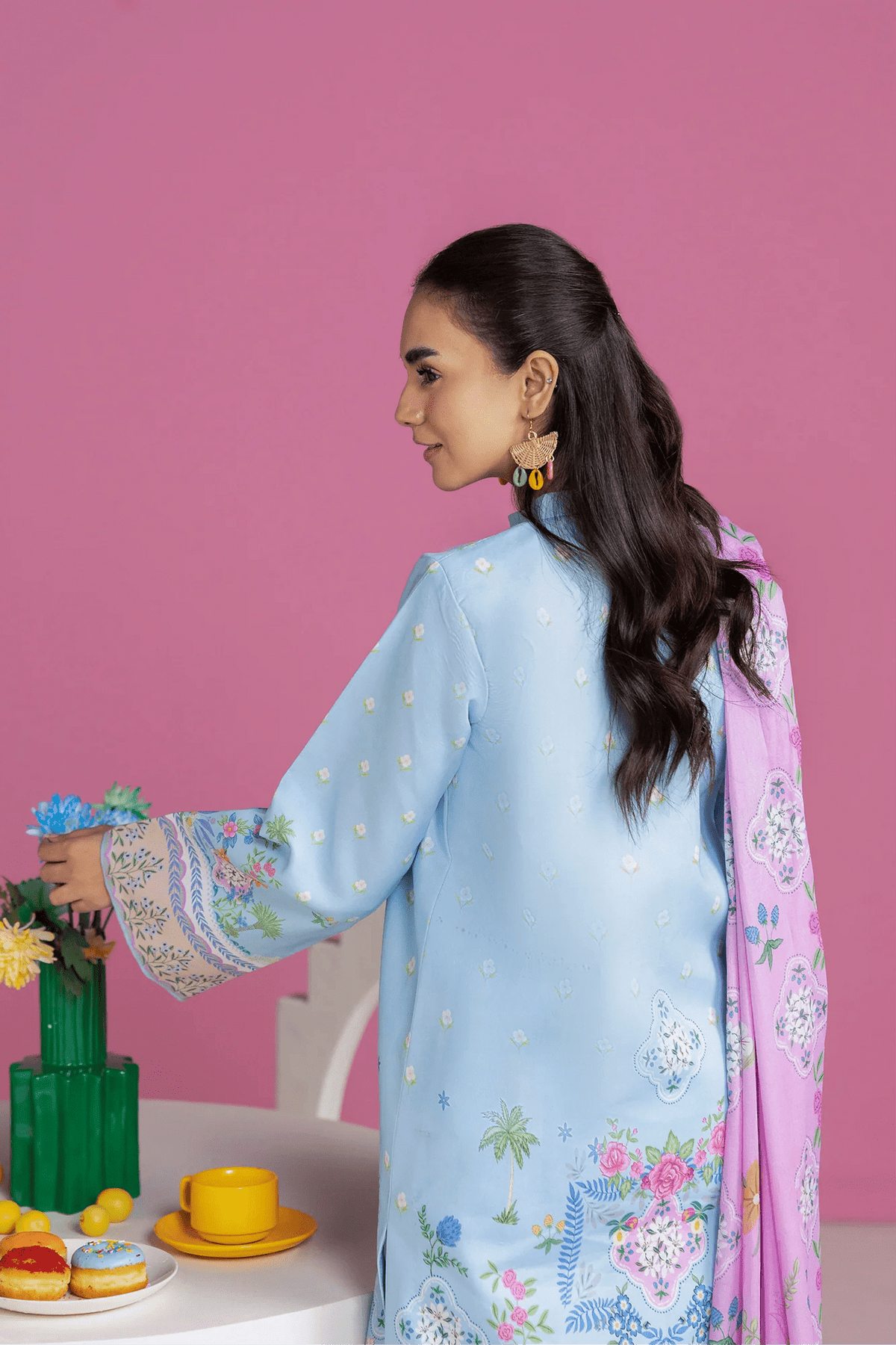 Unstitched Cord 12 I Amal Summer Prints 2Pc I Rajbari - Portia Fabrics