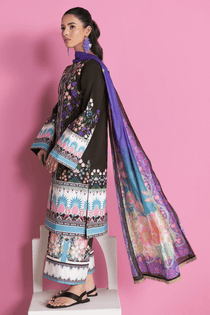 Unstitched Cord 13 I Amal Summer Prints 2Pc I Rajbari - Portia Fabrics