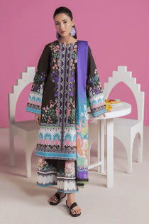 Unstitched Cord 13 I Amal Summer Prints 2Pc I Rajbari - Portia Fabrics