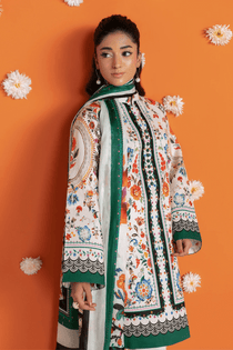 Unstitched Cord 14 I Amal Summer Prints 2Pc I Rajbari - Portia Fabrics