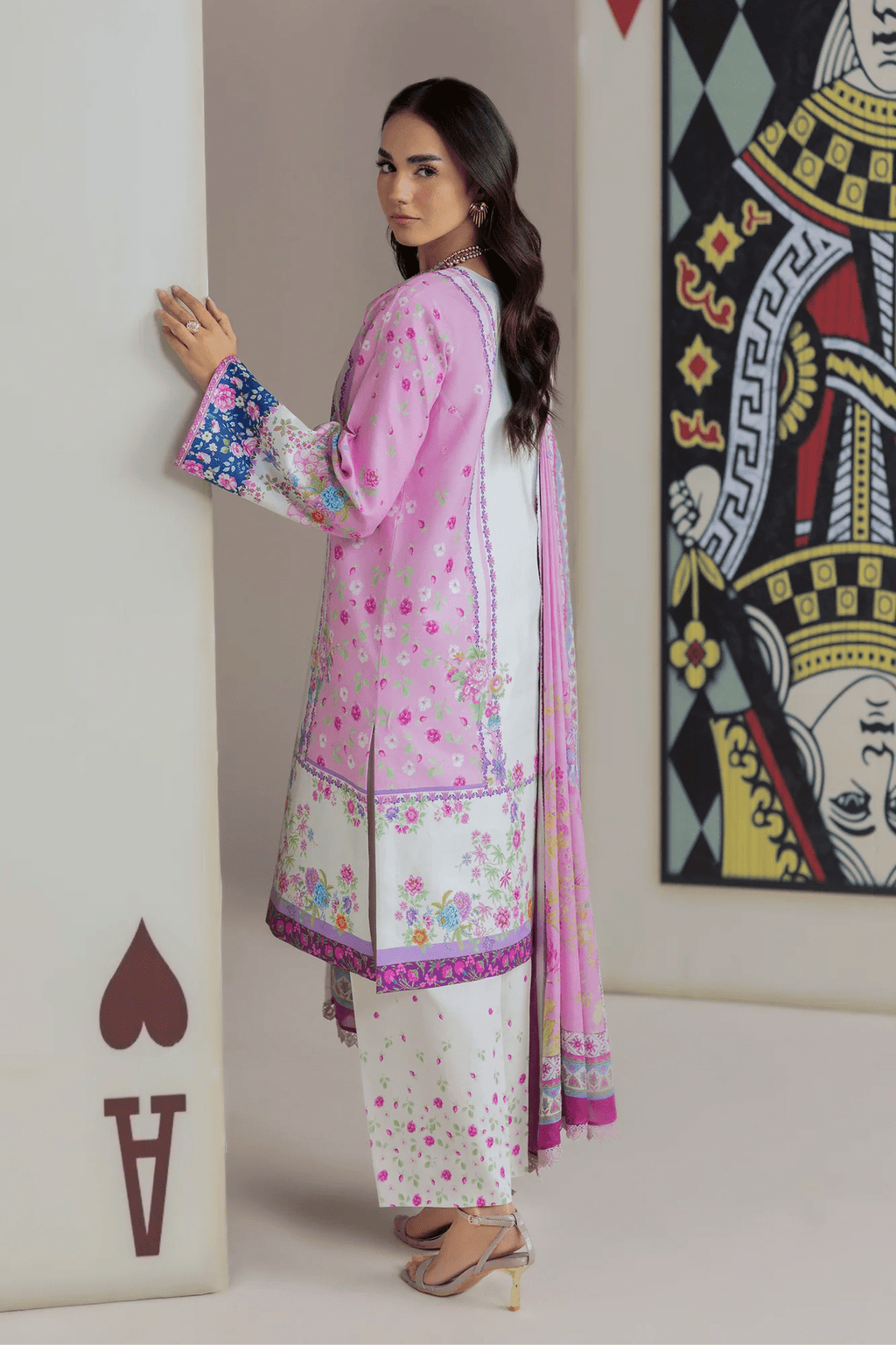 Unstitched Cord 15 I Amal Summer Prints 2Pc I Rajbari - Portia Fabrics