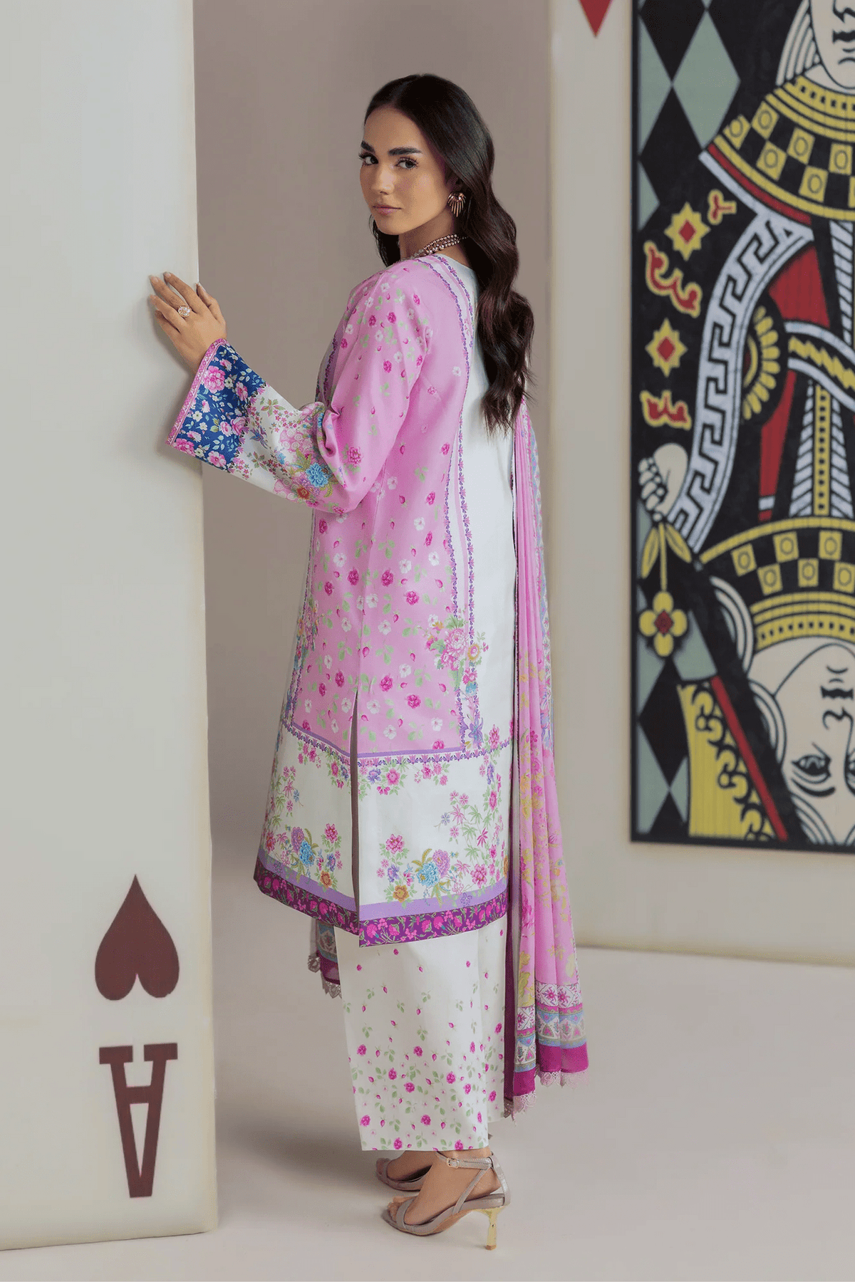 Unstitched Cord 15 I Amal Summer Prints 2Pc I Rajbari - Portia Fabrics