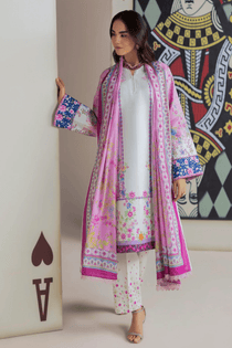 Unstitched Cord 15 I Amal Summer Prints 2Pc I Rajbari - Portia Fabrics