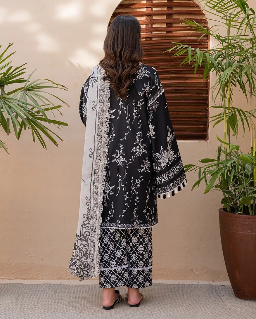 Wildflower I Summer in Bloom | Printed Lawn I Roheenaz - Portia Fabrics