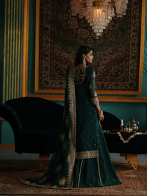 ZAMRUD-D5-B | Afsaanah Vol-II | Zevk - Portia Fabrics