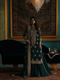 ZAMRUD-D5-B | Afsaanah Vol-II | Zevk - Portia Fabrics