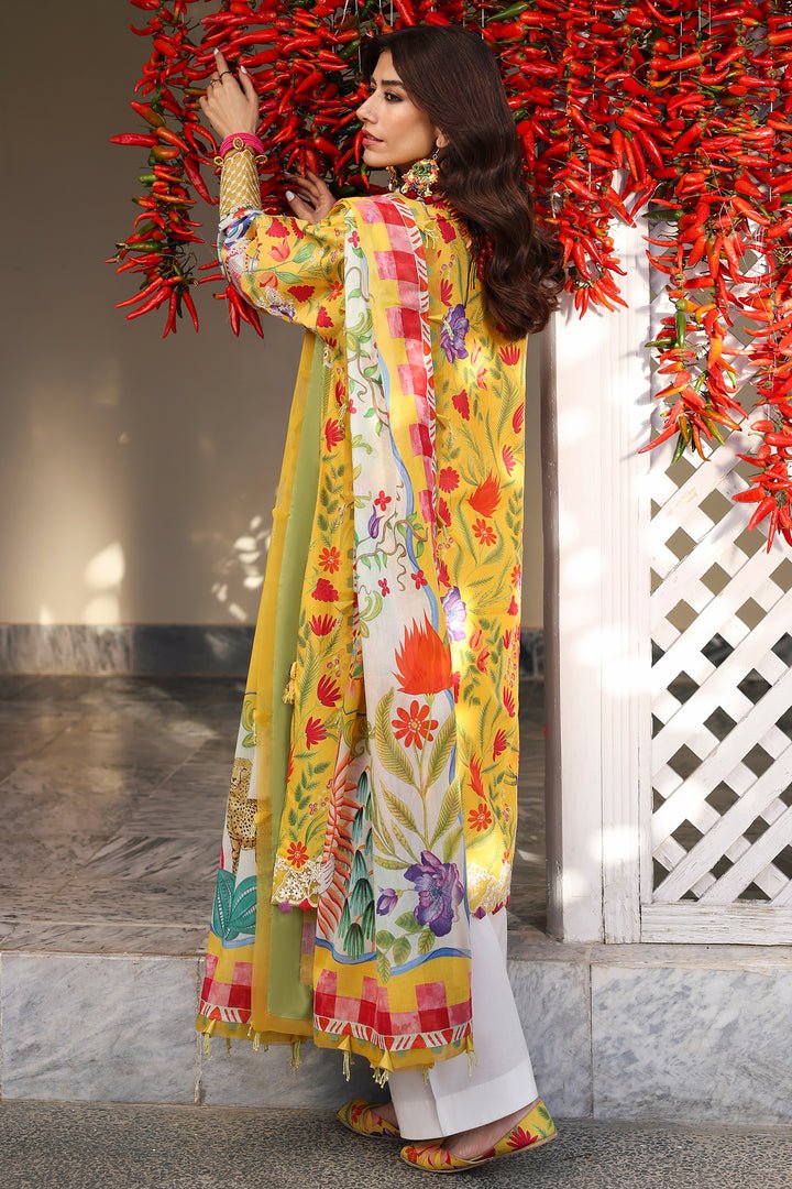 ZARAAH (ZL25-08 A) I Lawn '25 I Zaha by Khadija Shah - Portia Fabrics