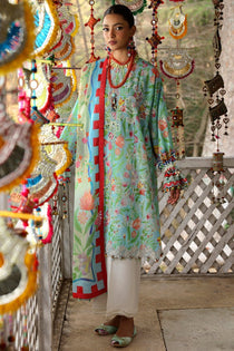 ZARAAH (ZL25-08 B) I Lawn '25 I Zaha by Khadija Shah - Portia Fabrics