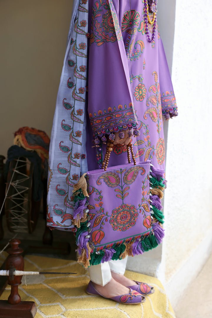 ZARIAH (ZL25-09 A) I Lawn '25 I Zaha by Khadija Shah - Portia Fabrics