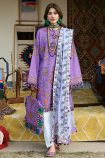 ZARIAH (ZL25-09 A) I Lawn '25 I Zaha by Khadija Shah - Portia Fabrics