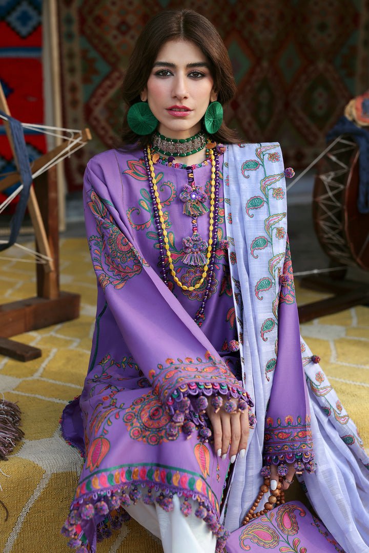 ZARIAH (ZL25-09 A) I Lawn '25 I Zaha by Khadija Shah - Portia Fabrics