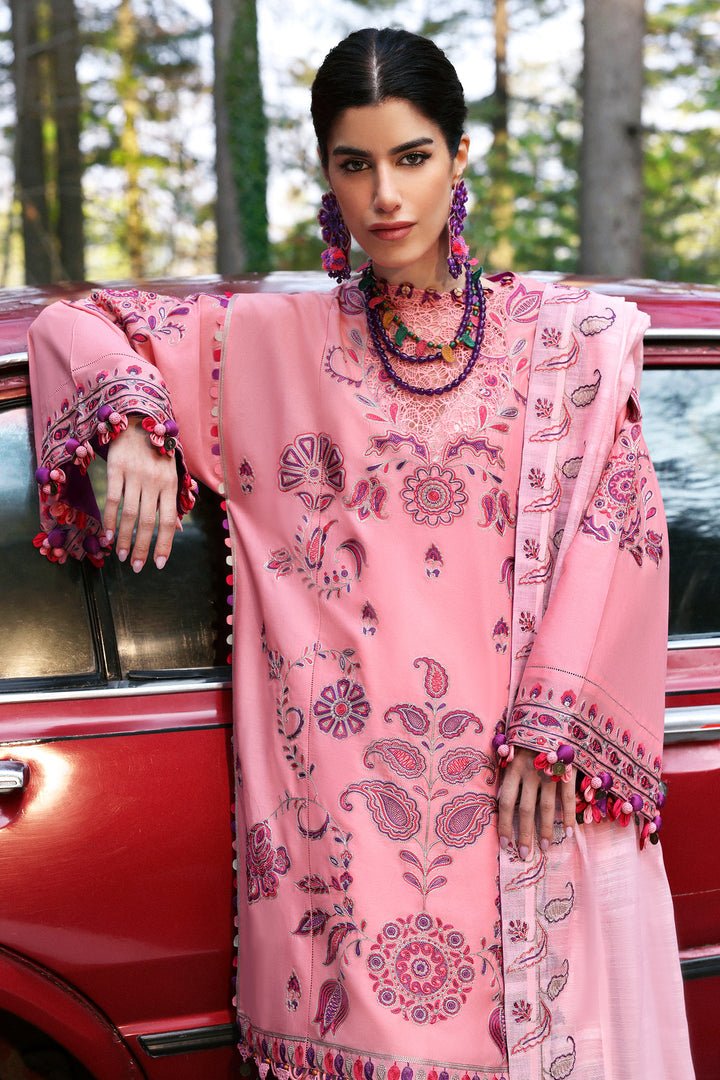 ZARIAH (ZL25-09 B) I Lawn '25 I Zaha by Khadija Shah - Portia Fabrics