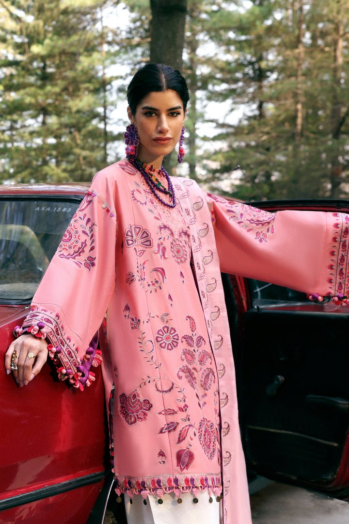 ZARIAH (ZL25-09 B) I Lawn '25 I Zaha by Khadija Shah - Portia Fabrics