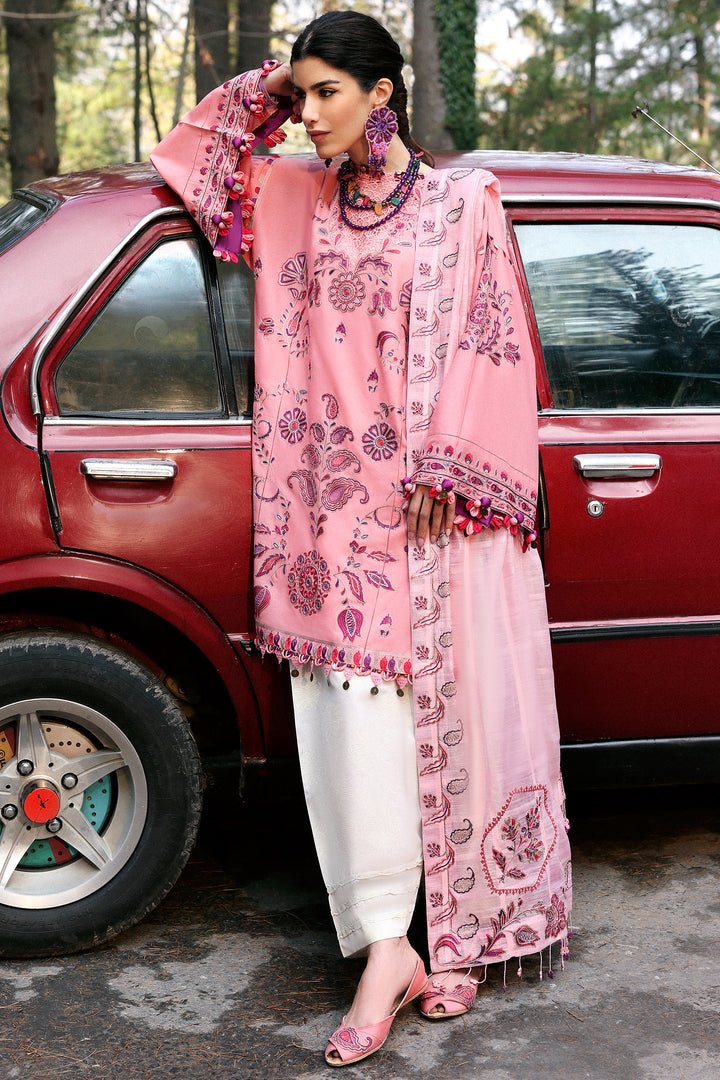 ZARIAH (ZL25-09 B) I Lawn '25 I Zaha by Khadija Shah - Portia Fabrics