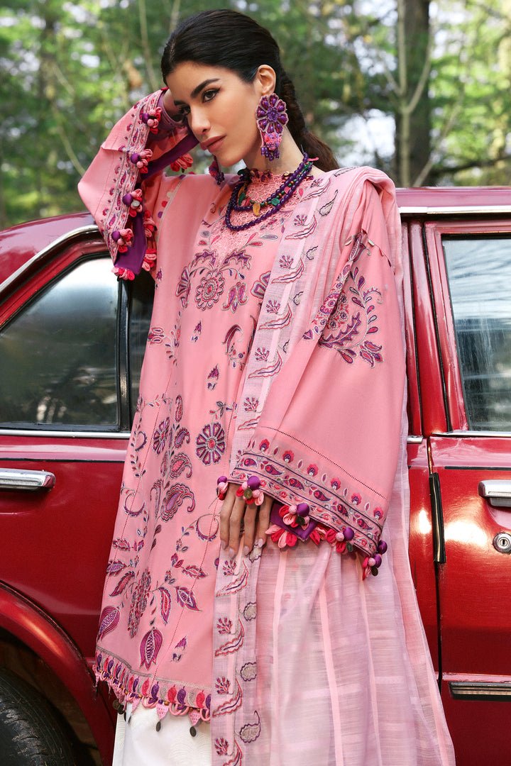 ZARIAH (ZL25-09 B) I Lawn '25 I Zaha by Khadija Shah - Portia Fabrics
