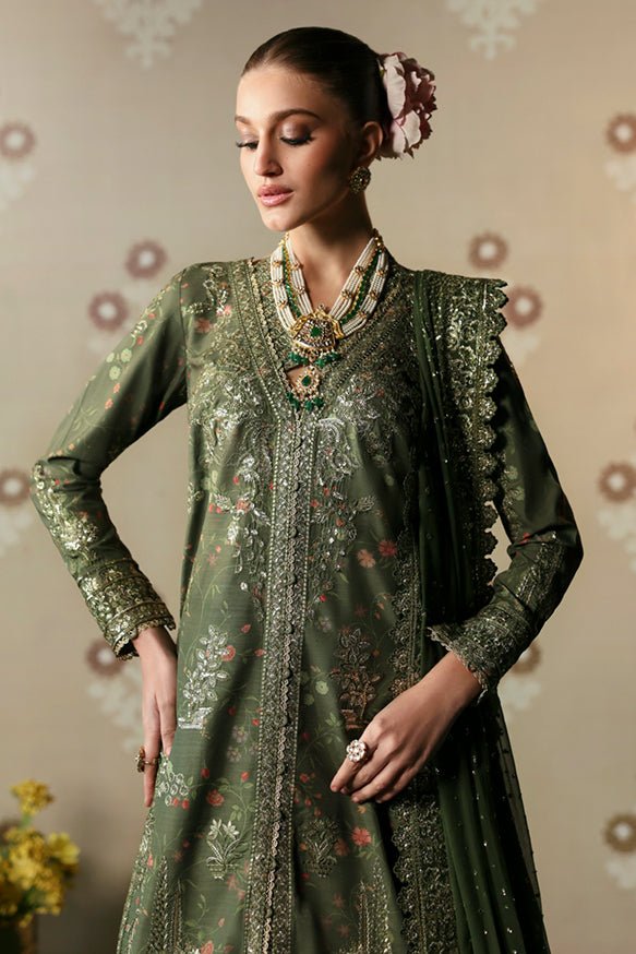 Zeba | Divani Silk Edit'25 | Afrozeh - Portia Fabrics