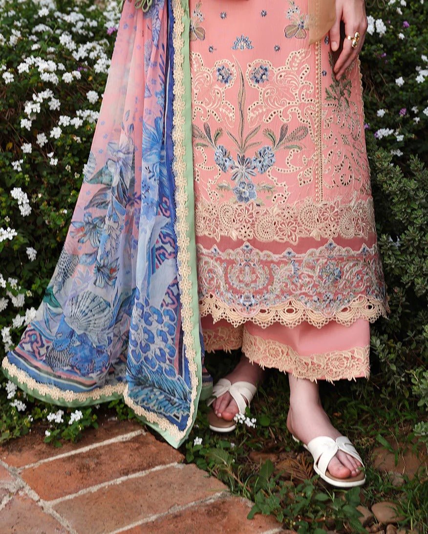 Zelle | Belle Saison Lawn'26 | Esmbl - Portia Fabrics
