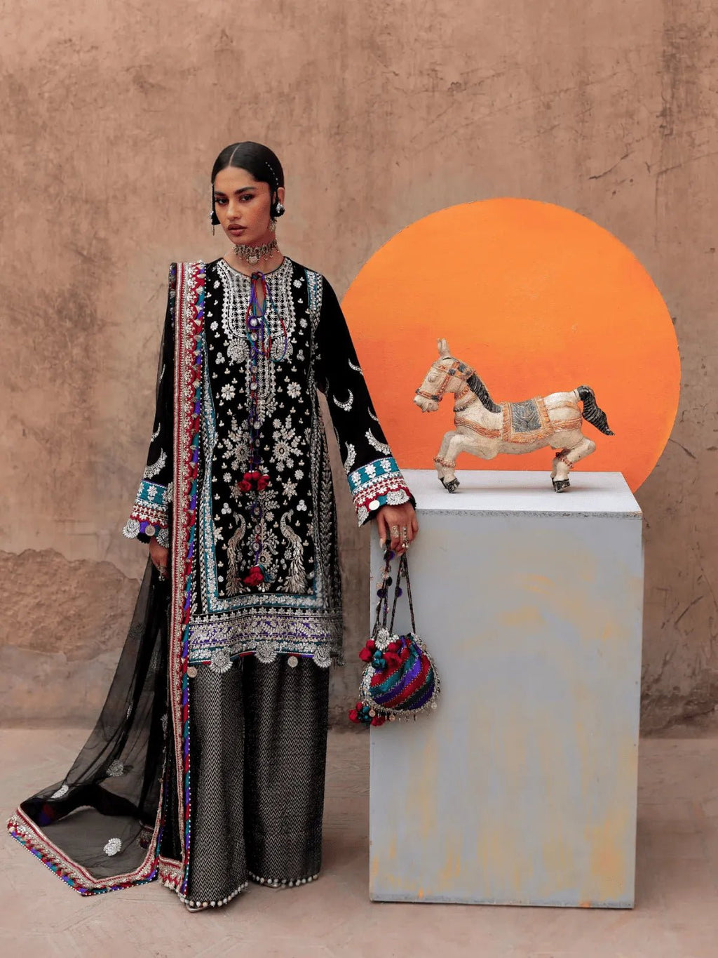 Zevar | NEOMA FESTIVE UNSTITCHED | REPUBLIC WOMENSWEAR - Portia Fabrics
