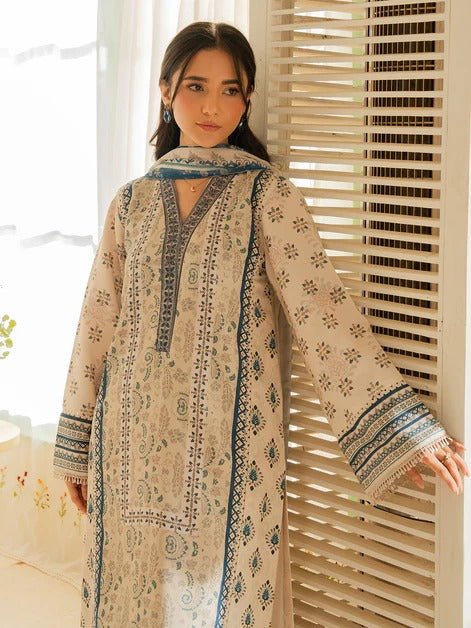 Zeya I Fall & Florals Karandi I Yards - Portia Fabrics