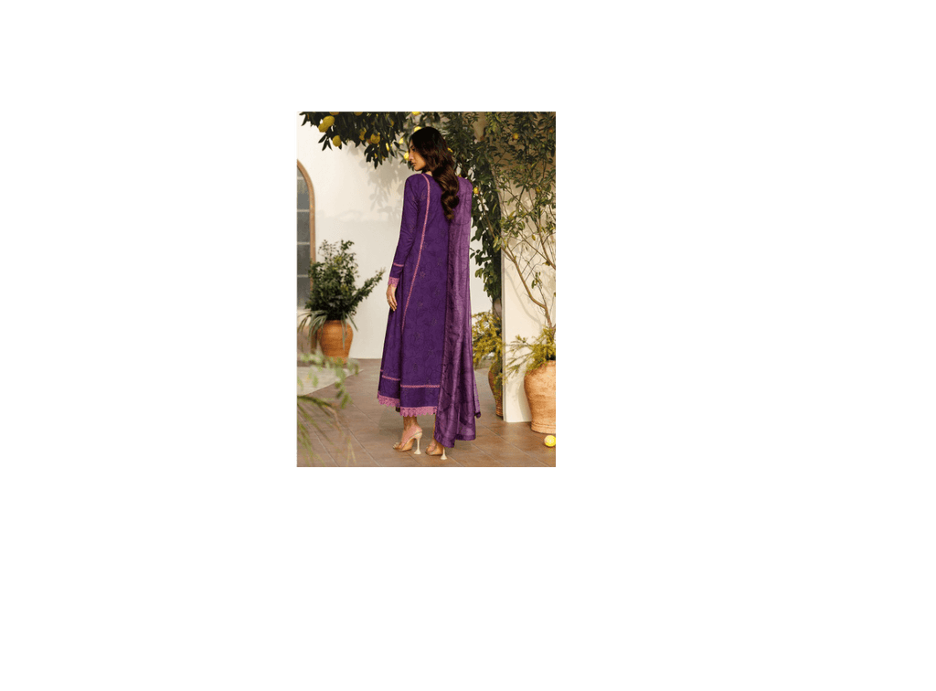 ZL-RTW-26 TIREN I Amani Eid Lawn '26 I Zarif - Portia Fabrics