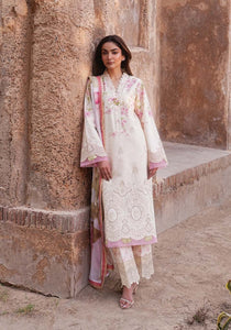 ZQL005 I The Anga Portal Luxe Lawn Eid Edit'26 I Zarqash - Portia Fabrics