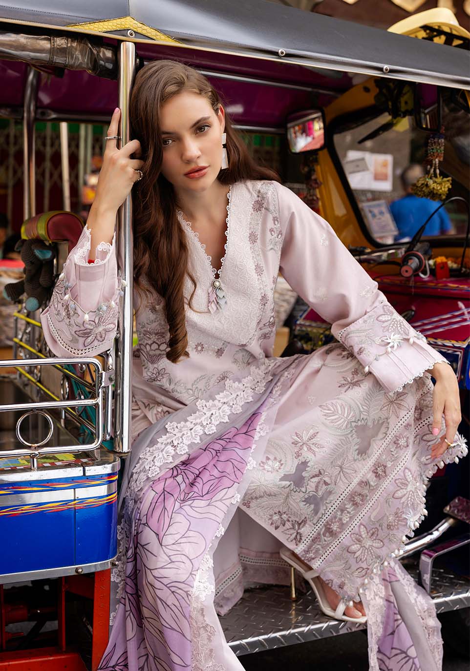 ZQLU 0010 ELSA I Luxury Lawn 2025 I Zarqash - Portia Fabrics