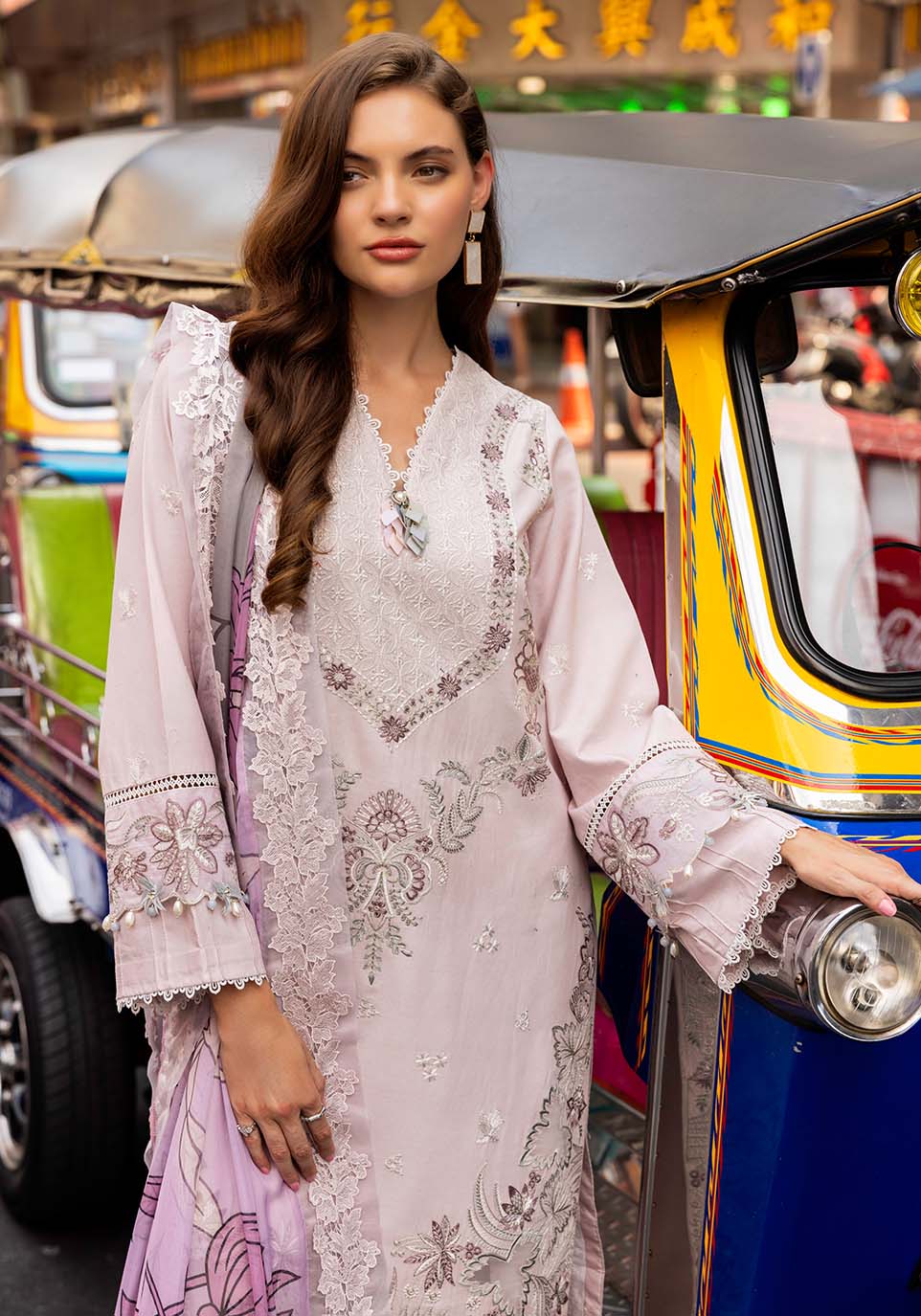 ZQLU 0010 ELSA I Luxury Lawn 2025 I Zarqash - Portia Fabrics