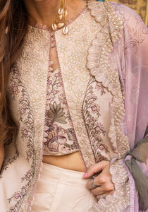ZQLU 002 Ambrose I Luxury Lawn 2025 I Zarqash - Portia Fabrics