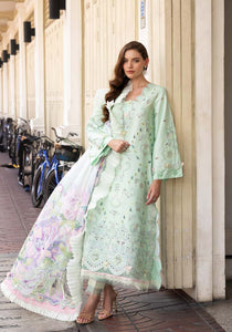 ZQLU 005 ELLIS I Luxury Lawn 2025 I Zarqash - Portia Fabrics