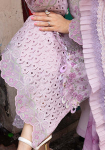 ZQLU 006 Daisy ~ Belle I Luxury Lawn 2025 I Zarqash - Portia Fabrics