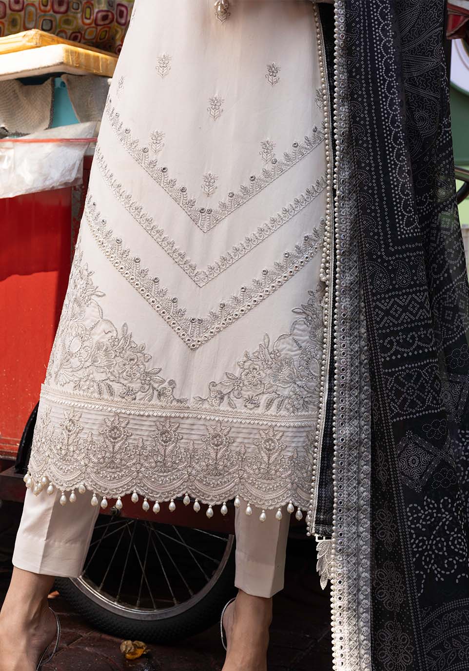 ZQLU 007 SIERRA I Luxury Lawn 2025 I Zarqash - Portia Fabrics