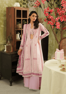 ZQT 001 FAYE | Tresor Luxury Lawn'24 | Zarqash - Portia Fabrics