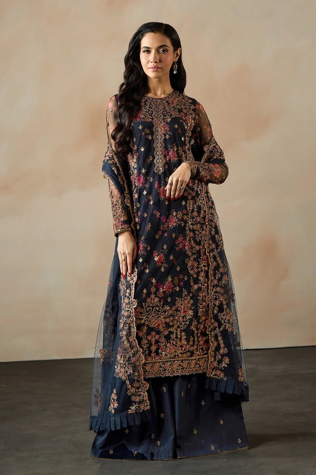 ZRF-PE-01 MEHRAB | Afsana | Zarif - Portia Fabrics