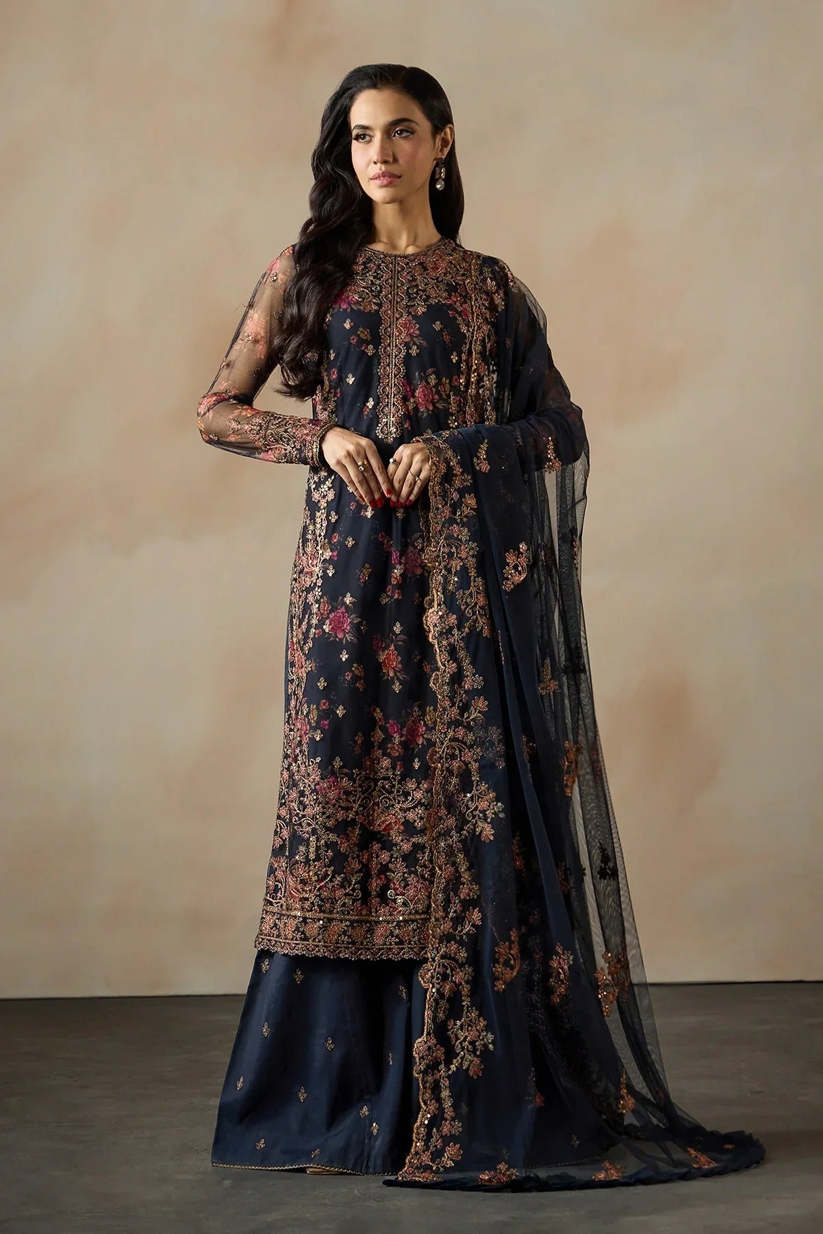 ZRF-PE-01 MEHRAB | Afsana | Zarif - Portia Fabrics