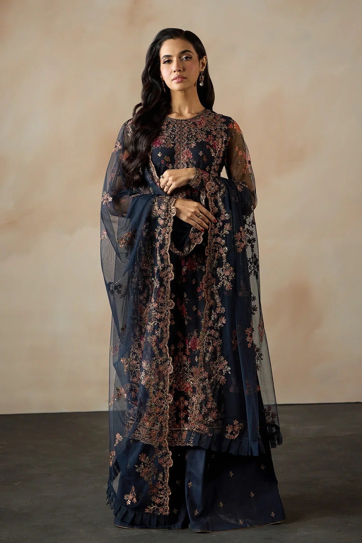 ZRF-PE-01 MEHRAB | Afsana | Zarif - Portia Fabrics Main image