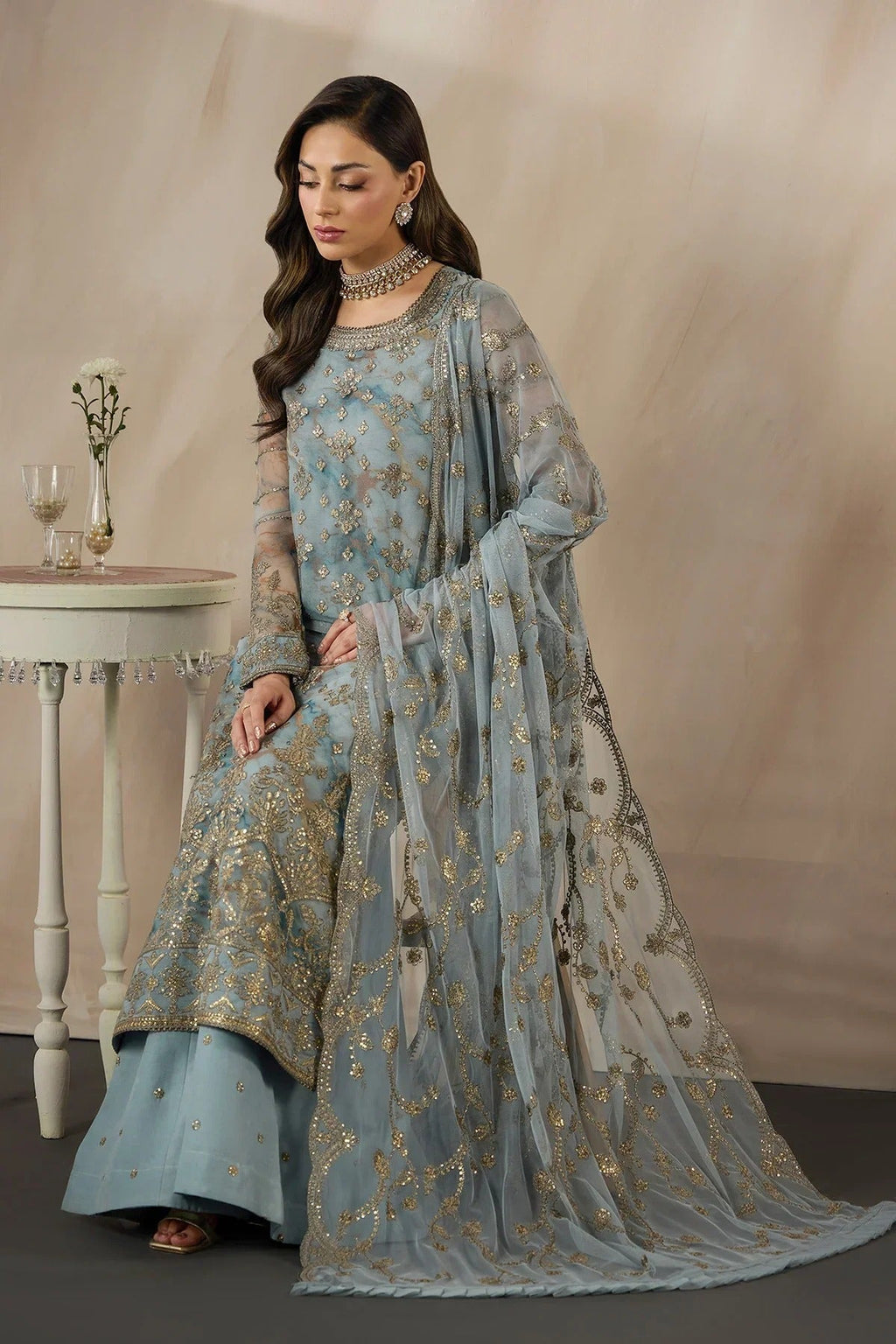 ZRF-PE-03 DAYAAR | Afsana | Zarif - Portia Fabrics