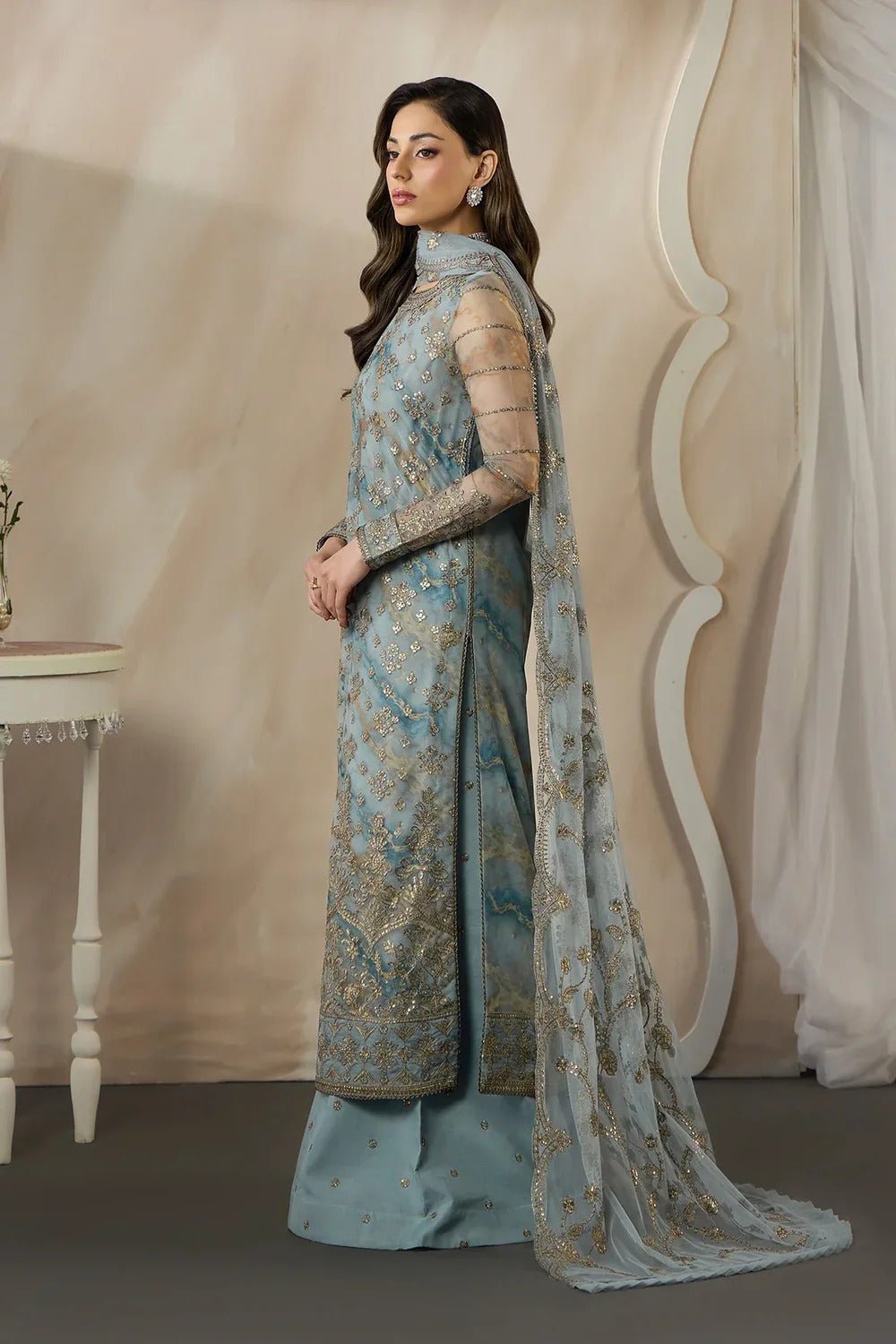 ZRF-PE-03 DAYAAR | Afsana | Zarif - Portia Fabrics